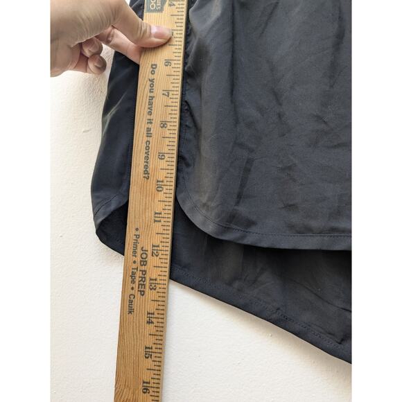 ADIDAS Women's Shorts Energy Running CLIMALITE Black Lined Size XL 3" - Picture 6 of 11